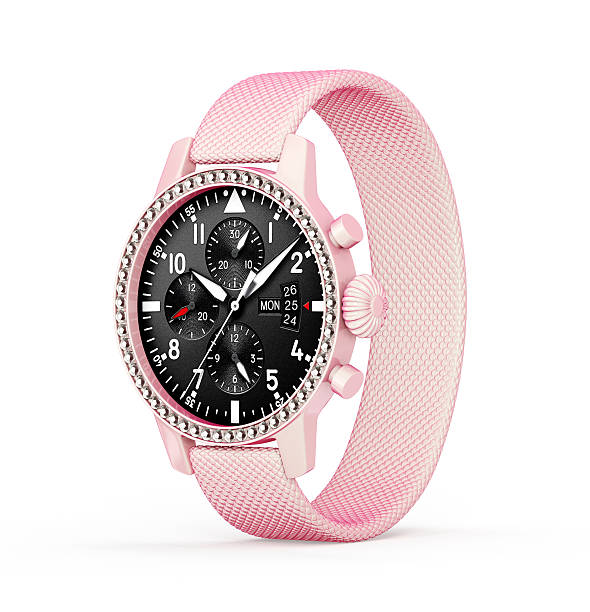 Talking Ladies' Watch with Pink Band