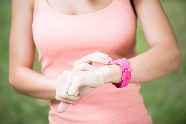 Talking Ladies' Watch with Pink Band